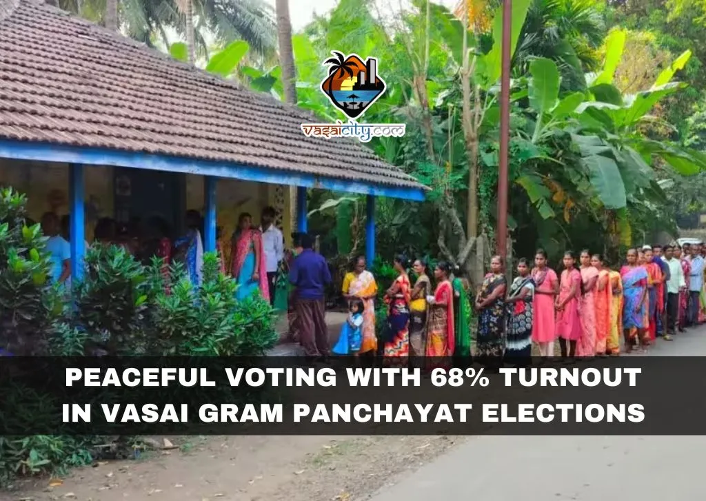 Peaceful Voting With 68 Turnout In Vasai Gram Panchayat Elections