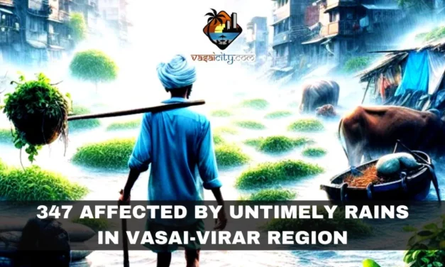 347 Affected by Untimely Rains in Vasai-Virar Region