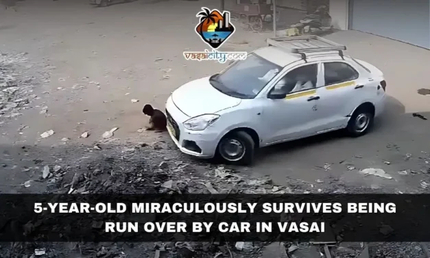 5-Year-Old Miraculously Survives Being Run Over by Car in Vasai