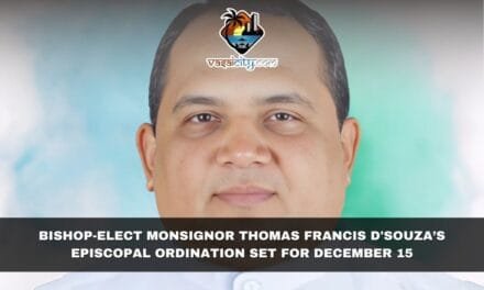 Bishop-Elect Monsignor Thomas Francis D’Souza’s Episcopal Ordination Set for December 15