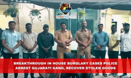 Breakthrough in House Burglary Cases: Police Arrest Gujarati Gang, Recover Stolen Goods