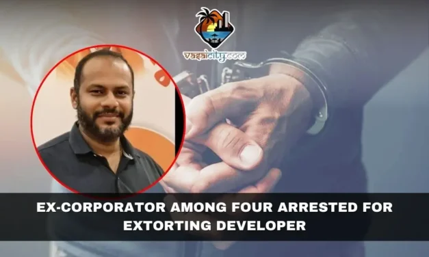 Ex-Corporator Among Four Arrested for Extorting Developer