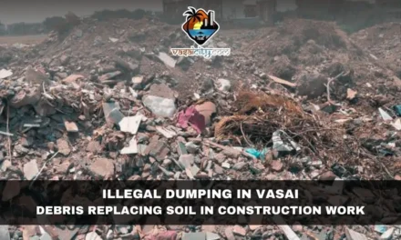 Illegal Dumping in Vasai: Debris Replacing Soil in Construction Work