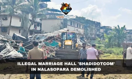Illegal Marriage Hall ‘Shadidotcom’ in Nalasopara Demolished After Fatal Electrocution Incident