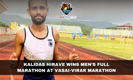 Kalidas Hirave Wins Men’s Full Marathon at Vasai-Virar Marathon