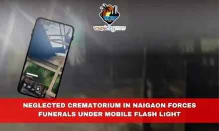 Neglected Crematorium in Naigaon Forces Funerals Under Mobile Flash Light