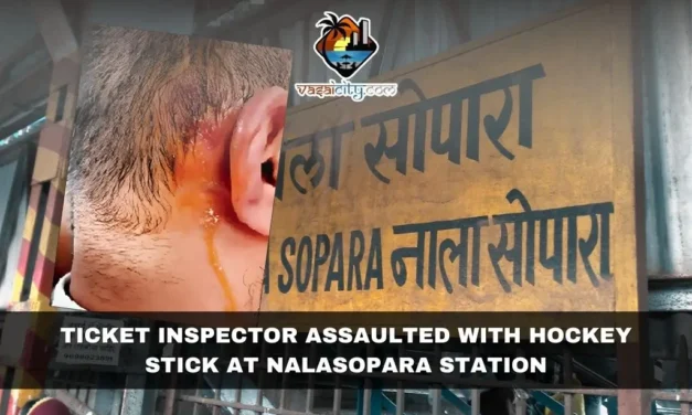 Ticket Inspector Assaulted with Hockey Stick at Nalasopara Station