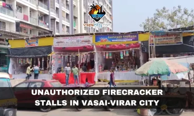 Unauthorized Firecracker Stalls In Vasai-Virar City, Police Crack Down