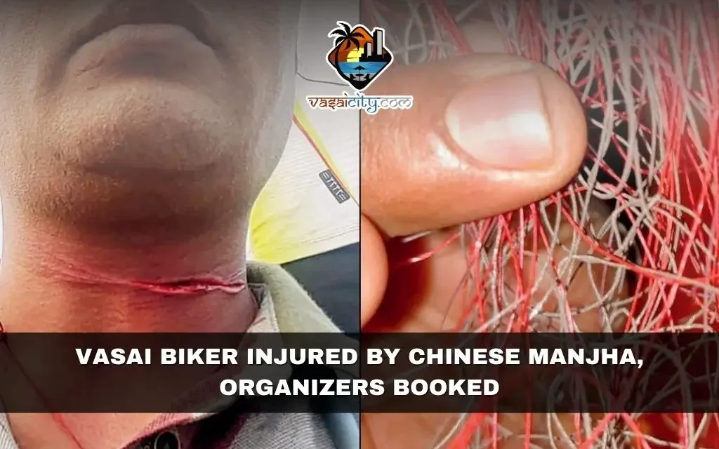 Vasai Biker Injured by Chinese Manjha, Organizers Booked