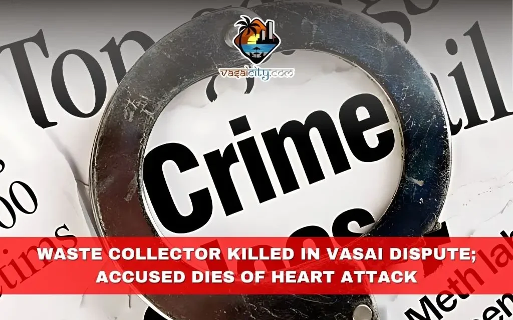 Waste Collector Killed in Vasai Dispute; Accused Dies of Heart Attack