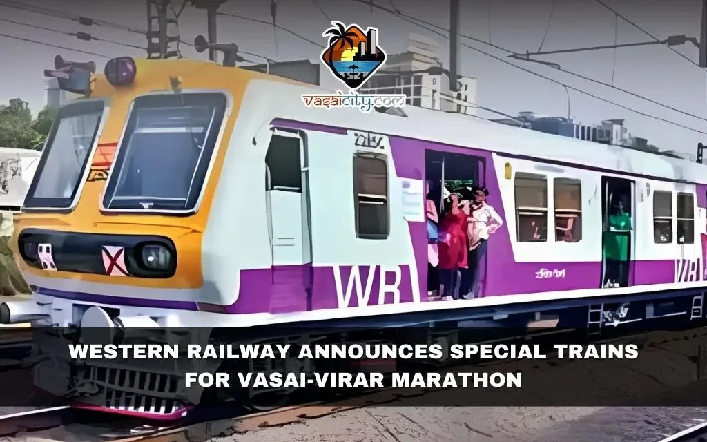 Western Railway Announces Special Trains for Vasai-Virar Marathon